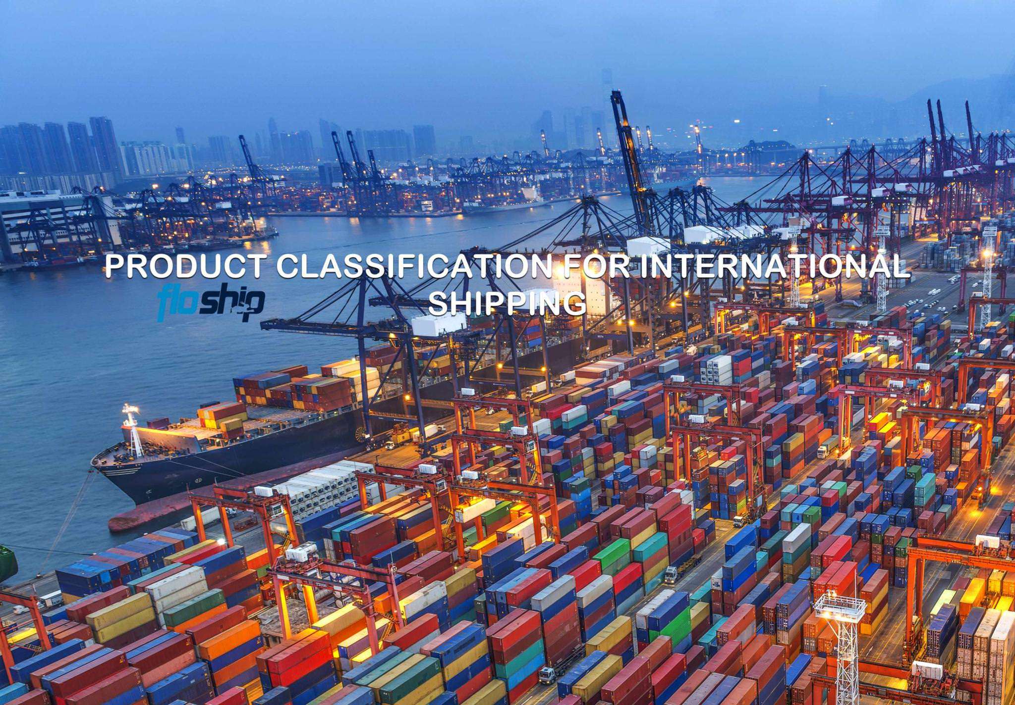 Harmonized system code product classification global shipping