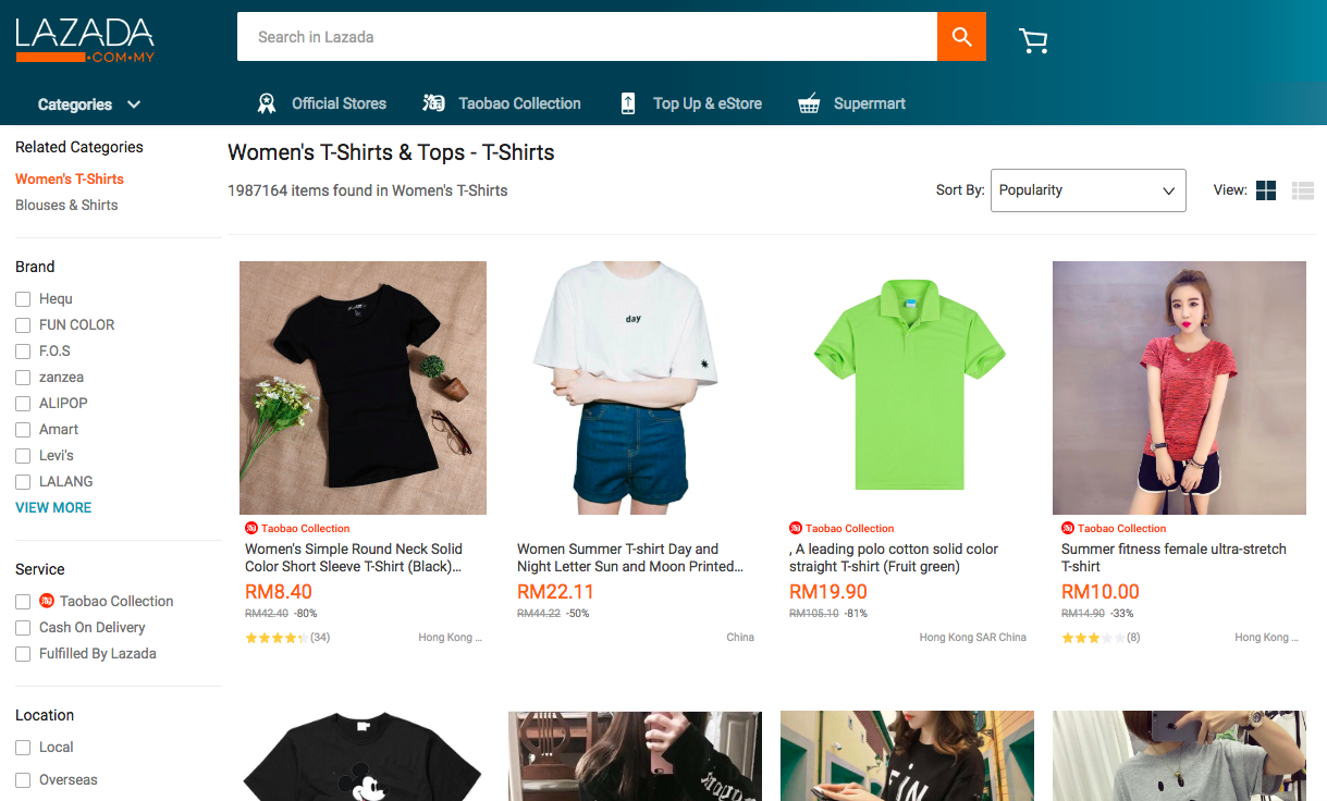 Lazada marketplace Malaysia