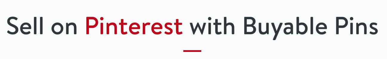 Pinterest Buy Button for Shopify