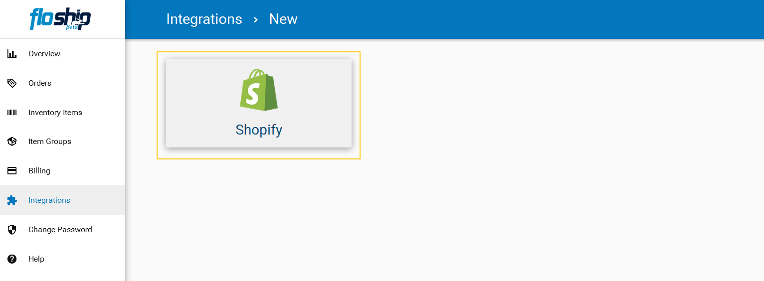 Floship-Shopify Connector for Fulfillment