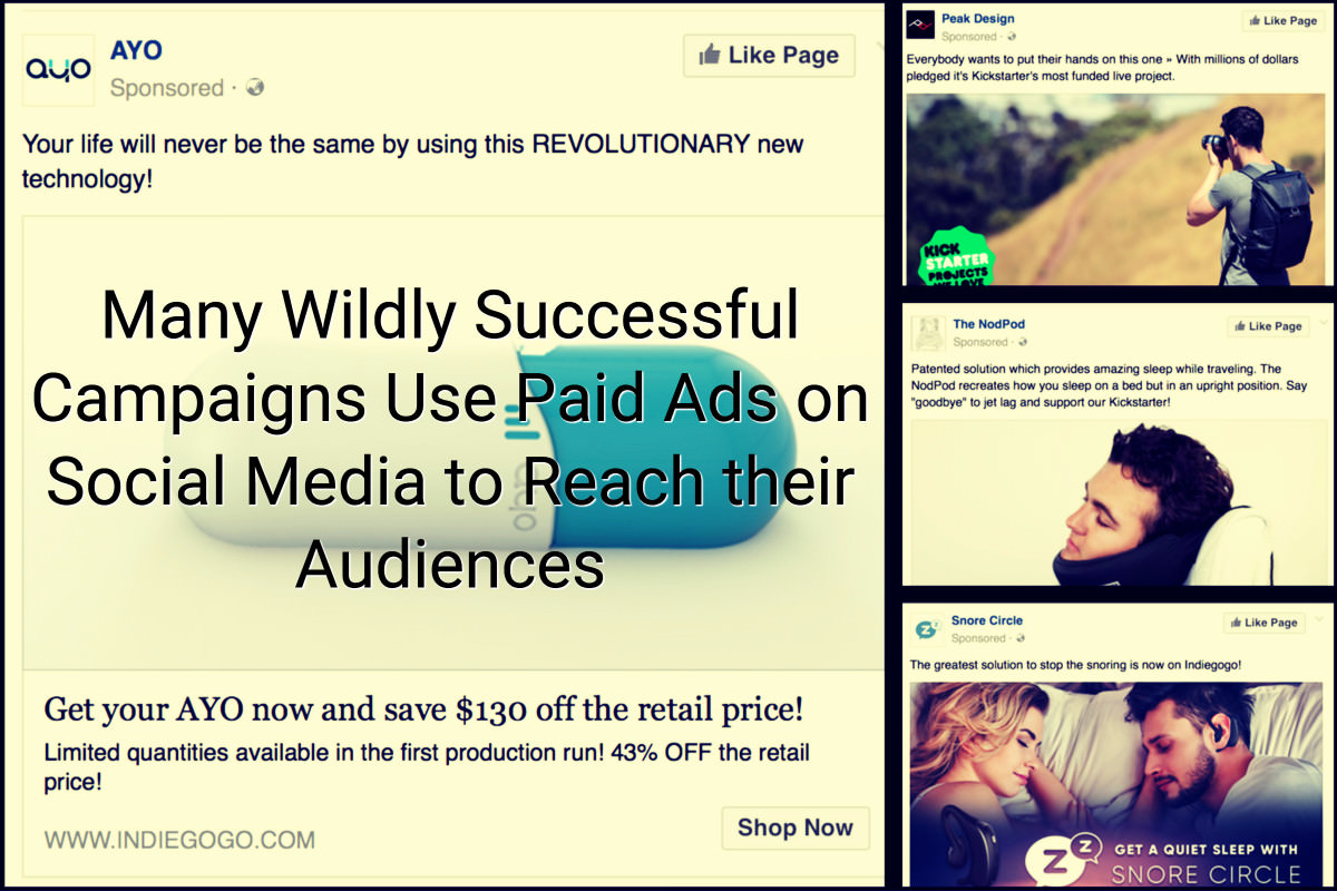 PPC and Indiegogo - Kickstarter