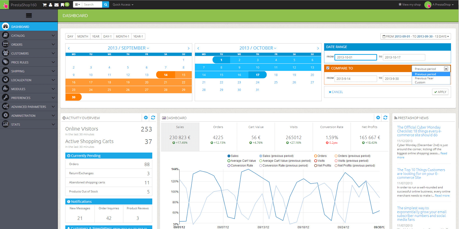 Prestashop Date Picker