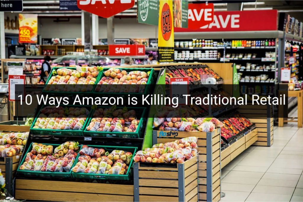 amazon killing traditional retail- Floship
