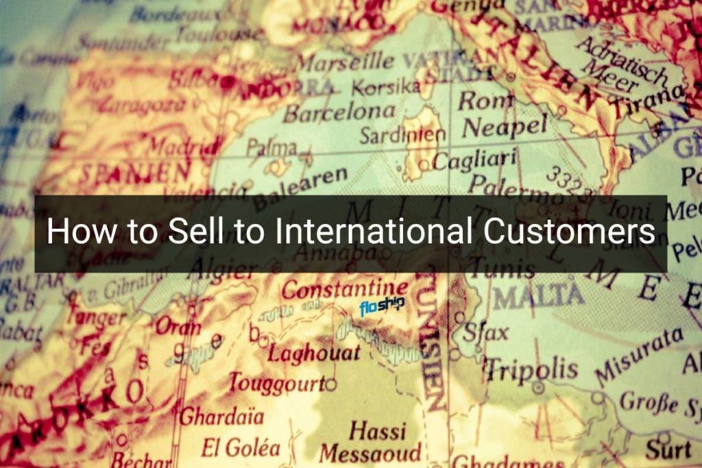 How to sell globablly online