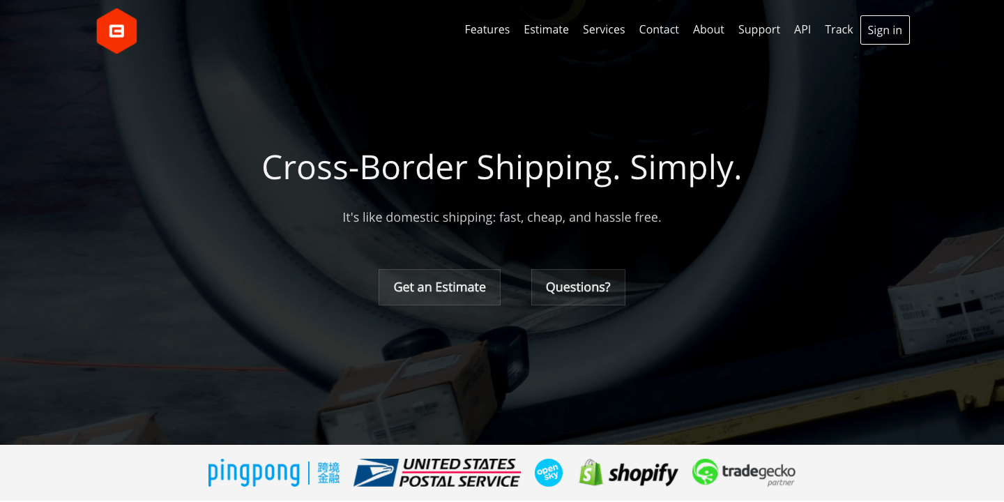 Boxc is a shipping startup that lets you order items from China and have those goods shipped directly to your customer.
