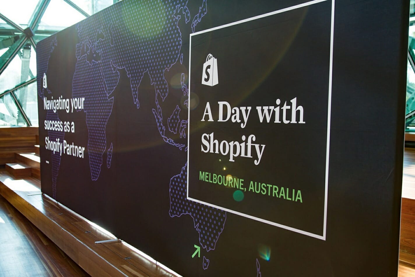 cross-border logistics day at a day with shopify in Australia