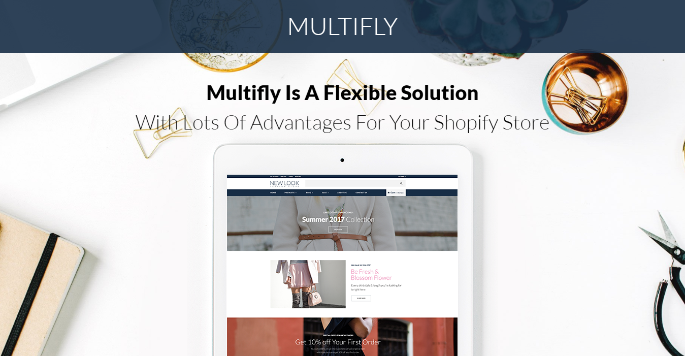 Multifly Shopify theme