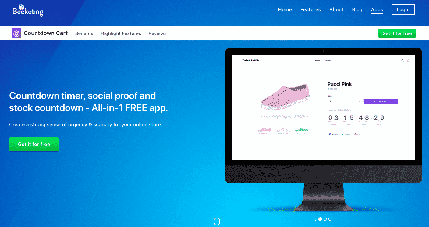 Countdown Cart for Shopify