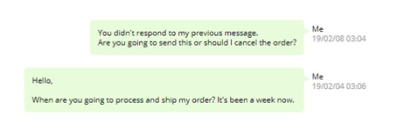 Communication Seller Screenshot