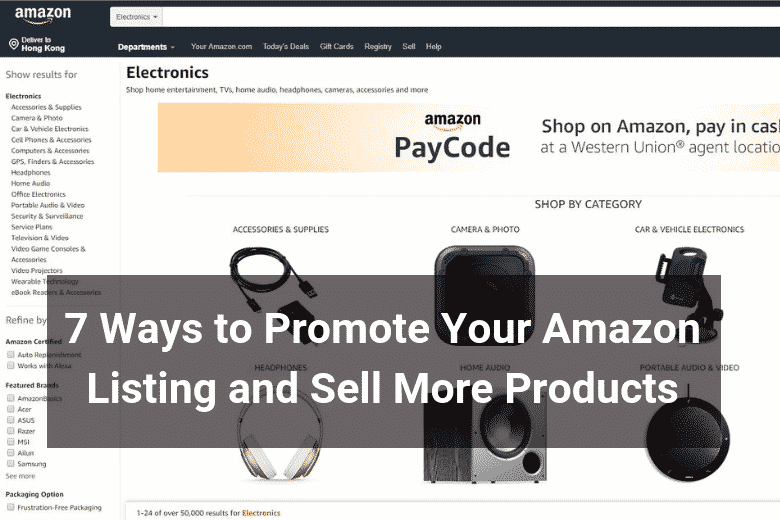 Promote Amazon Listings Sell More - Floship