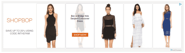 Use retargeting ads to bring customers back