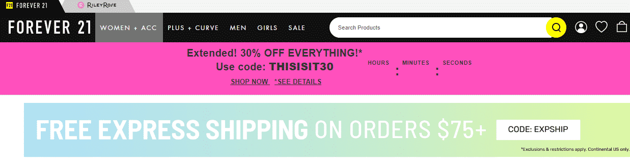 Run a Promotion E-Commerce