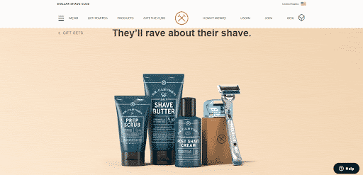 example of visual presence