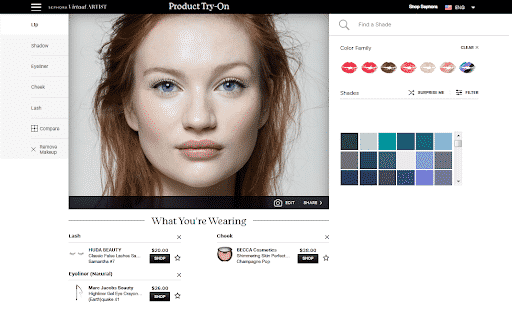 User Experience Design example